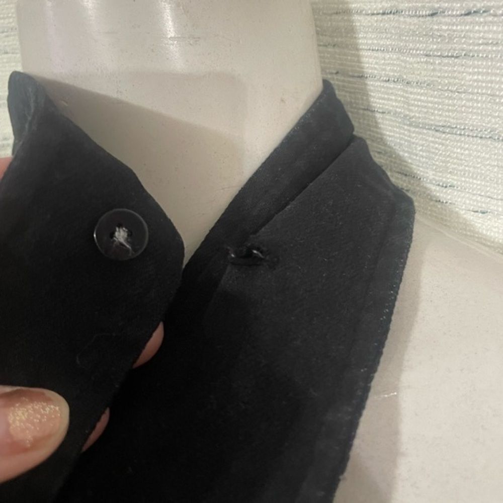 Zara Black One-Shoulder Maxi Dress NEW - Picture 8 of 11